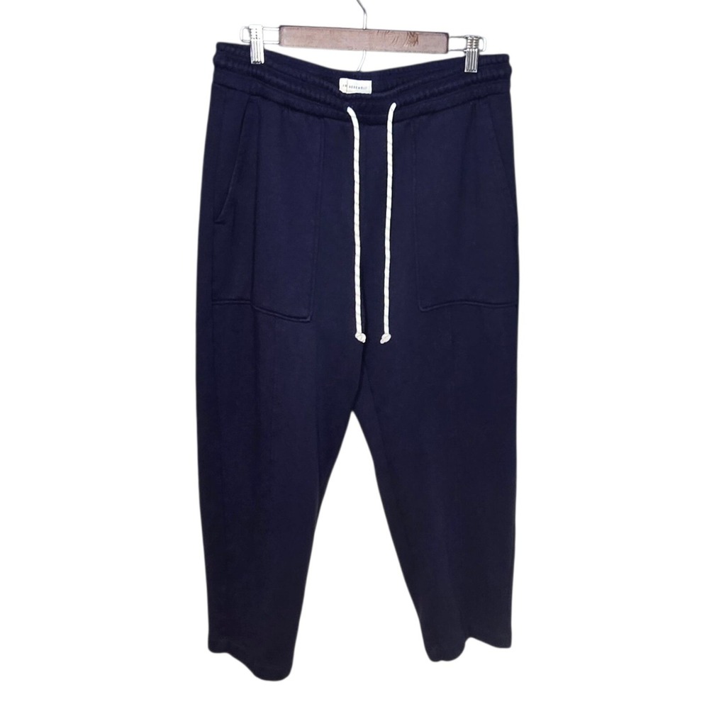 Free Assembly‎ Sweatpants Drawstring Pockets Cotton Blend Casual Mens Blue L
